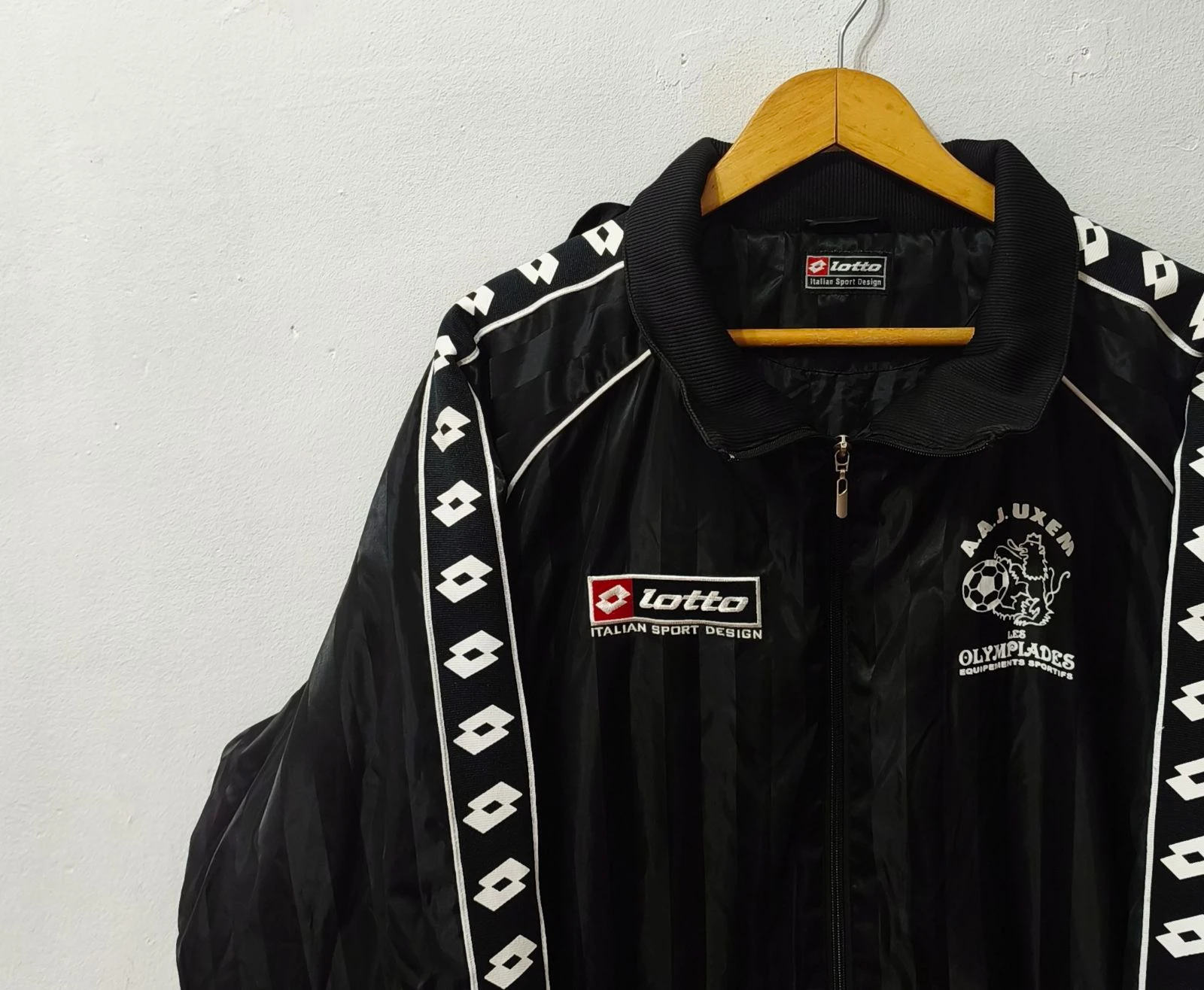 Chaquetón deportivo negro Lotto hombre Talla XL-XXL – photo 5